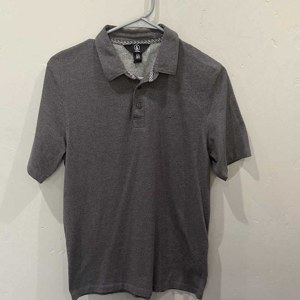 Volcom Charcoal Polo Shirt
